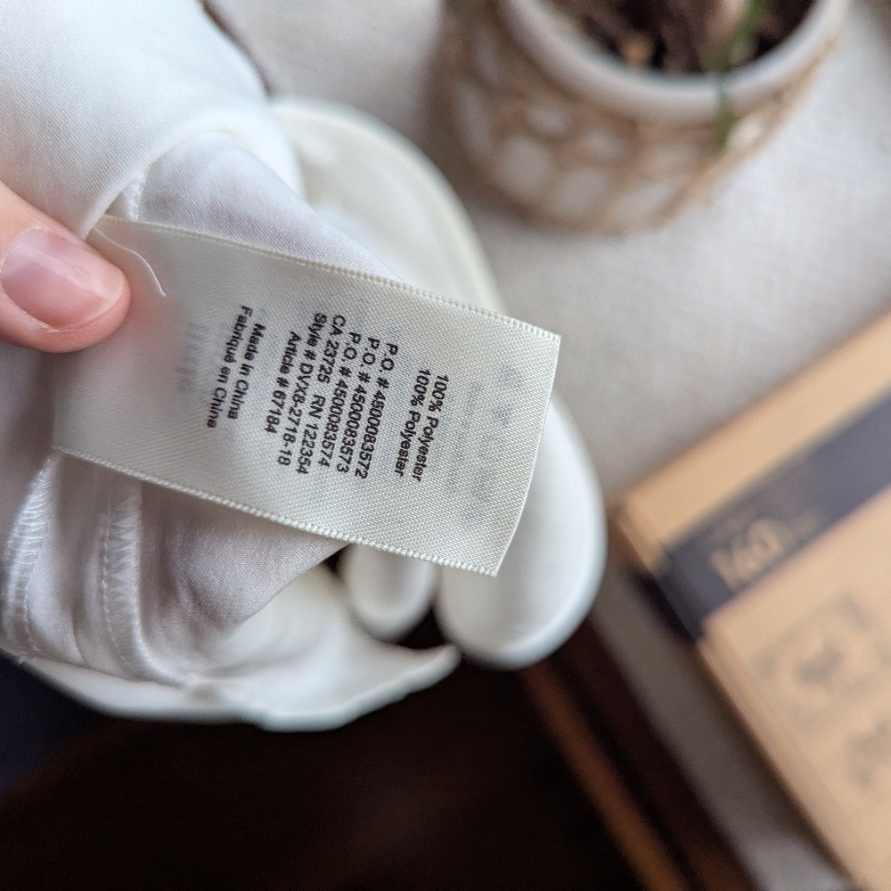 Little Moon Cream Wrap Top - Picture 3 of 3